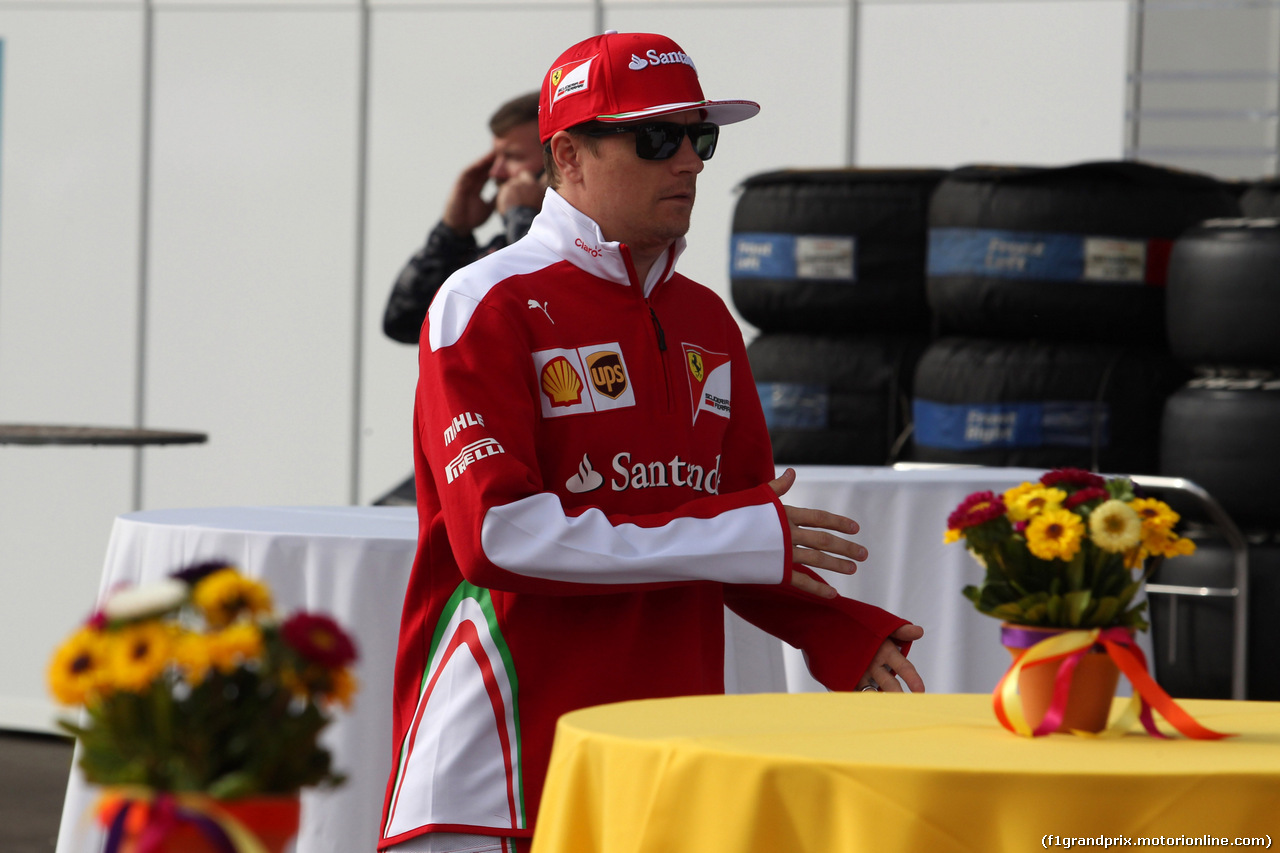 GP MESSICO, 27.10.2016 - Kimi Raikkonen (FIN) Ferrari SF16-H