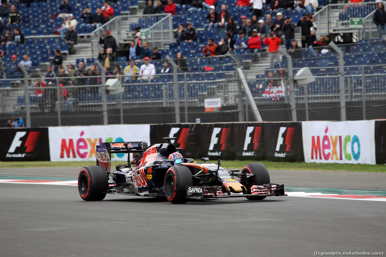 GP MESSICO, 28.10.2016 - Prove Libere 1, Daniil Kvyat (RUS) Scuderia Toro Rosso STR11