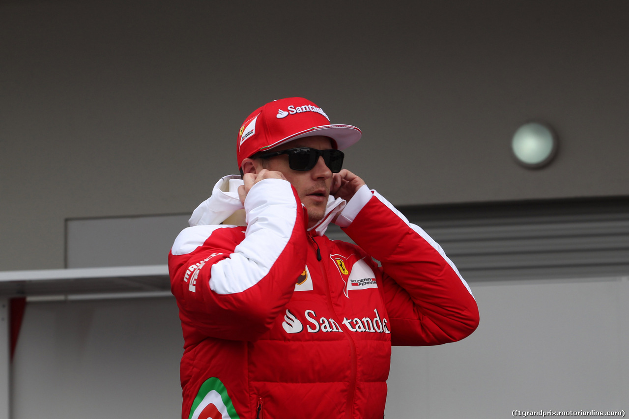 GP MESSICO, 28.10.2016 - Prove Libere 1, Kimi Raikkonen (FIN) Ferrari SF16-H