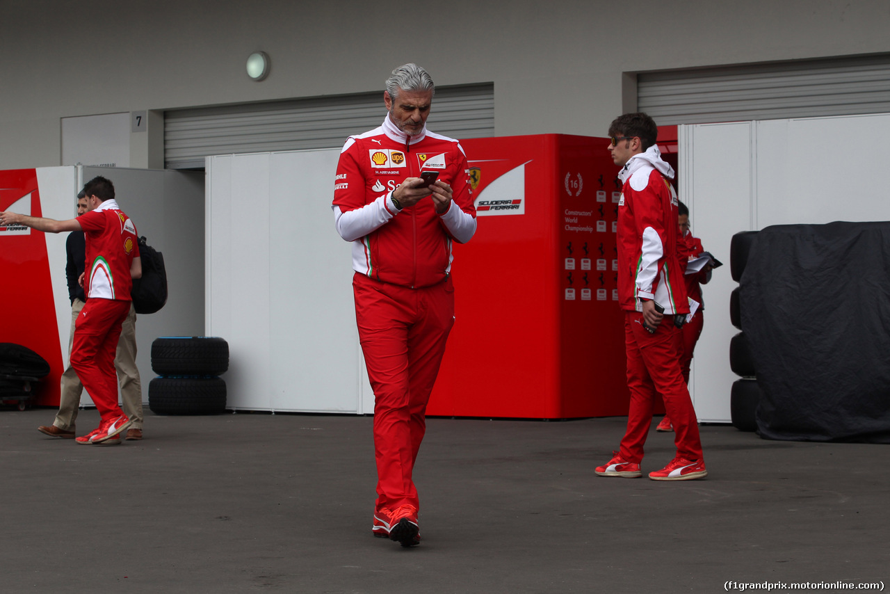 GP MESSICO, 28.10.2016 - Prove Libere 1, Maurizio Arrivabene (ITA) Ferrari Team Principal