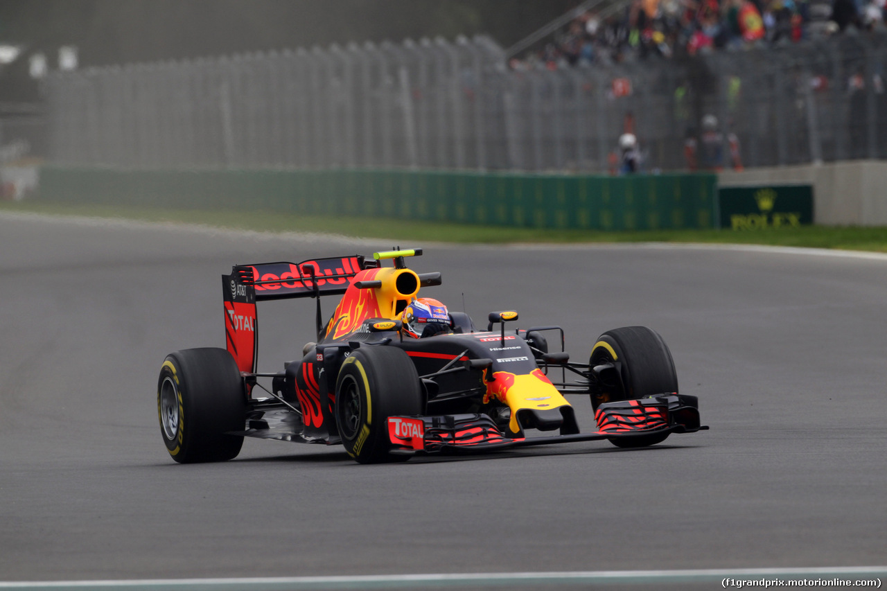 GP MESSICO, 28.10.2016 - Prove Libere 1, Max Verstappen (NED) Red Bull Racing RB12