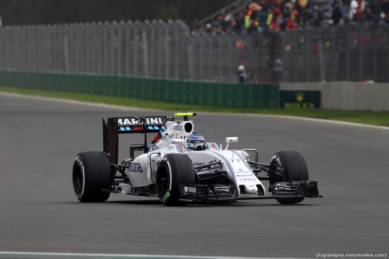 GP MESSICO, 28.10.2016 - Prove Libere 1, Valtteri Bottas (FIN) Williams FW38
