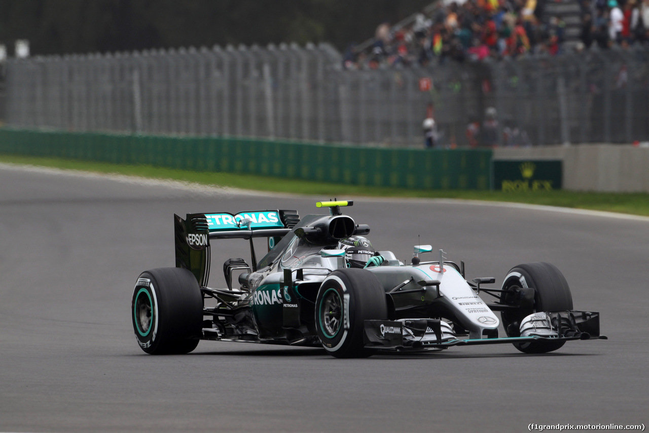 GP MESSICO, 28.10.2016 - Prove Libere 1, Nico Rosberg (GER) Mercedes AMG F1 W07 Hybrid