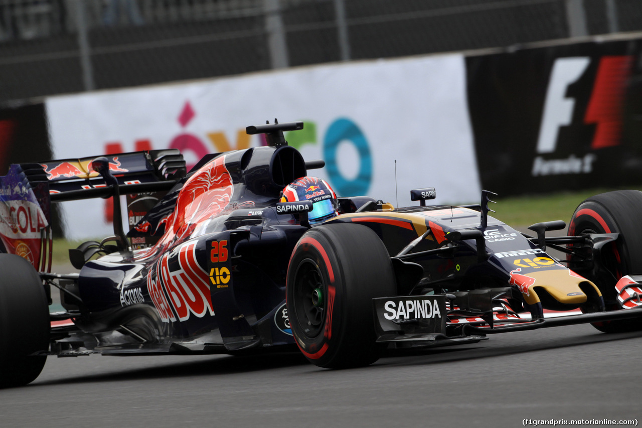 GP MESSICO, 28.10.2016 - Prove Libere 1, Daniil Kvyat (RUS) Scuderia Toro Rosso STR11