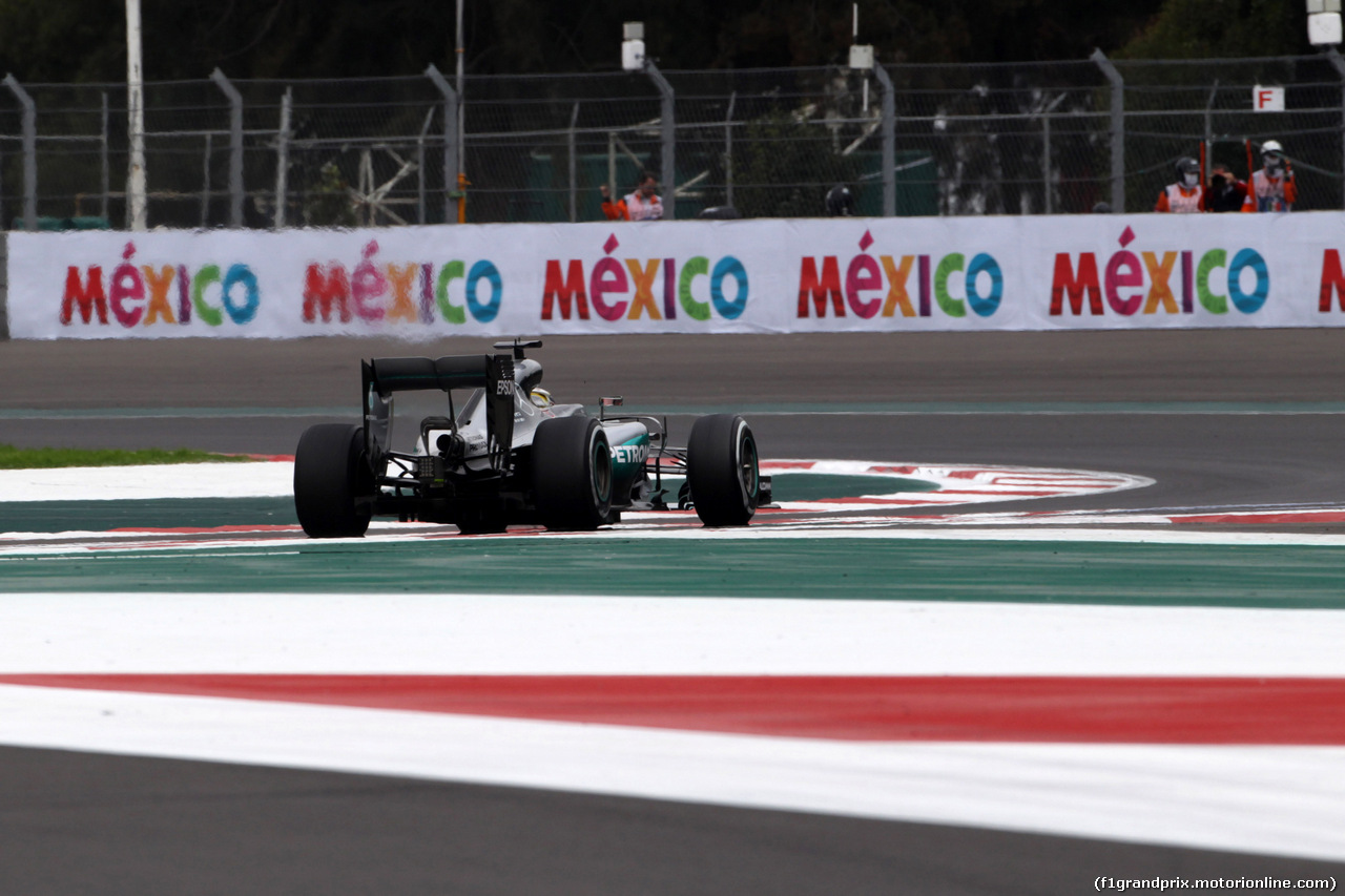 GP MESSICO, 28.10.2016 - Prove Libere 1, Lewis Hamilton (GBR) Mercedes AMG F1 W07 Hybrid