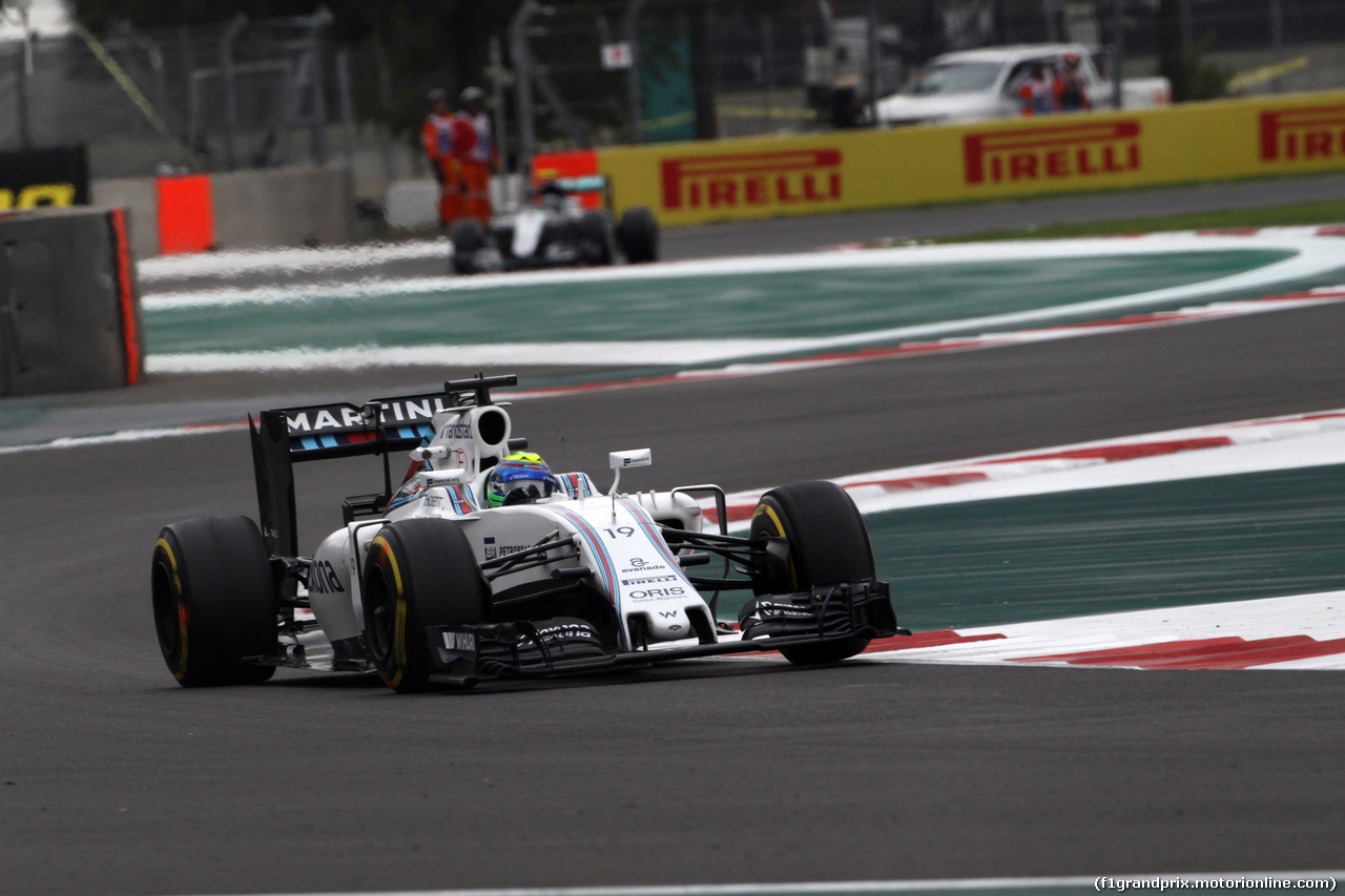 GP MESSICO, 28.10.2016 - Prove Libere 1, Felipe Massa (BRA) Williams FW38