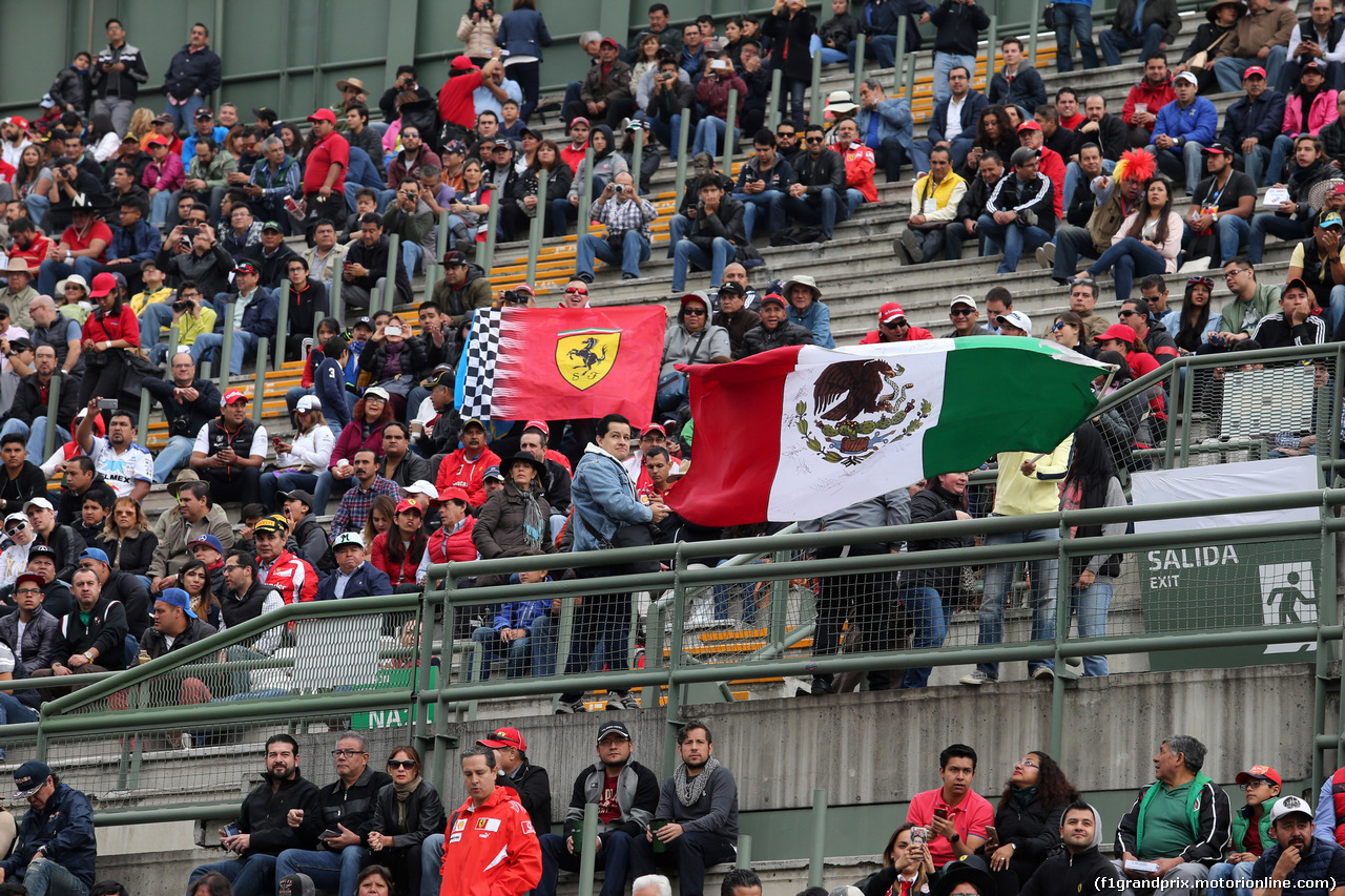 GP MESSICO, 28.10.2016 - Prove Libere 1, Fans