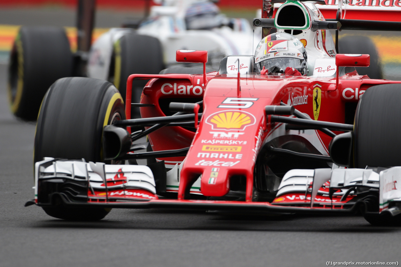 GP MESSICO, 28.10.2016 - Prove Libere 1, Sebastian Vettel (GER) Ferrari SF16-H