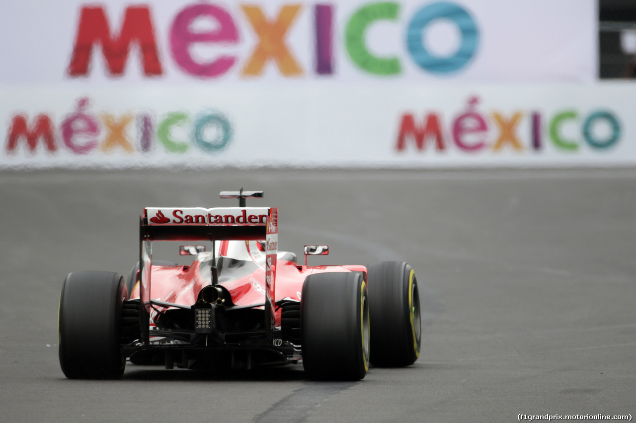 GP MESSICO, 28.10.2016 - Prove Libere 1, Kimi Raikkonen (FIN) Ferrari SF16-H