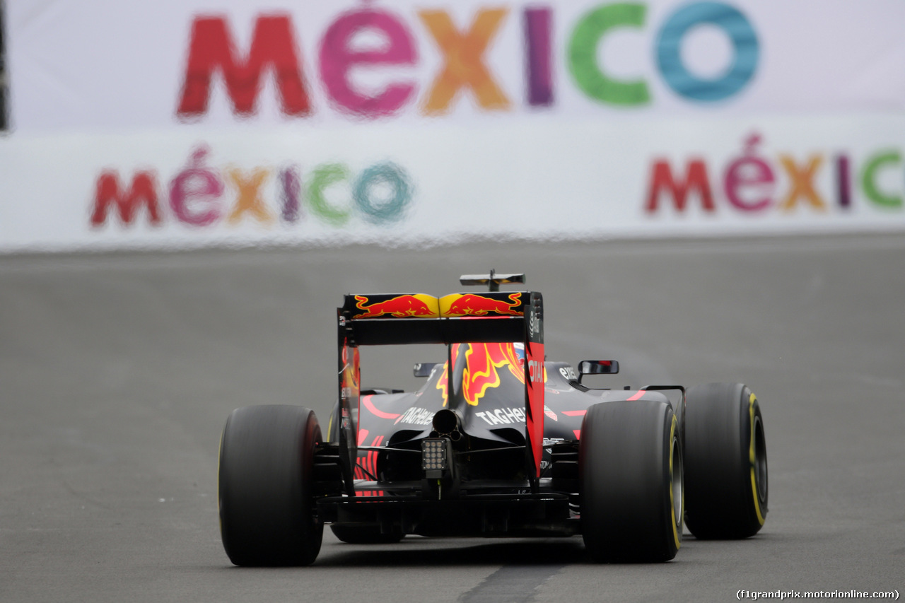GP MESSICO, 28.10.2016 - Prove Libere 1, Daniel Ricciardo (AUS) Red Bull Racing RB12