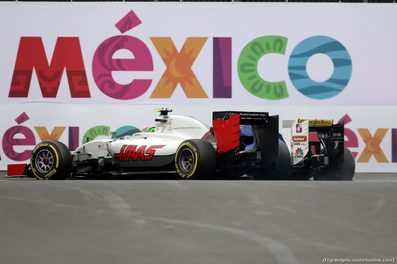 GP MESSICO, 28.10.2016 - Prove Libere 1, Esteban Gutierrez (MEX) Haas F1 Team VF-16