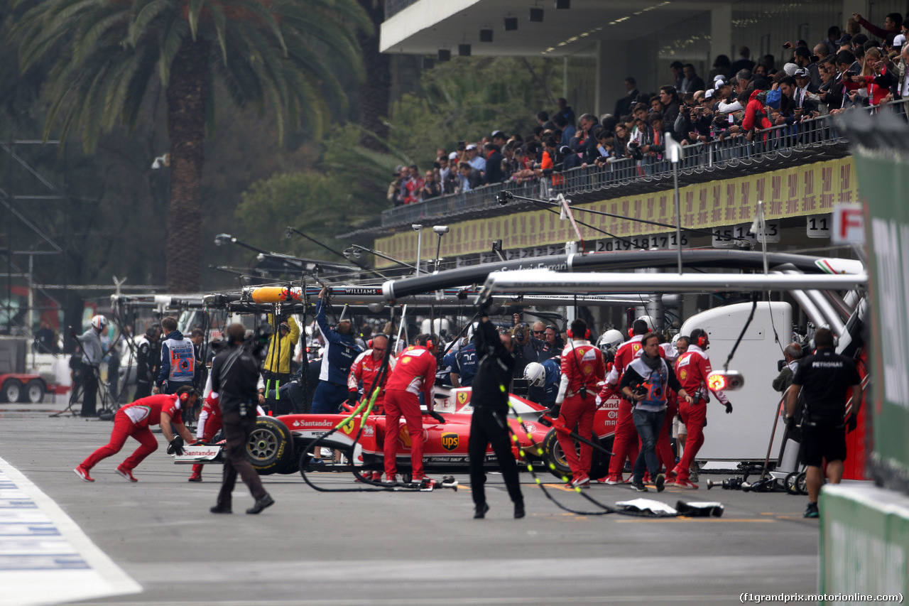 GP MESSICO, 28.10.2016 - Prove Libere 1, Sebastian Vettel (GER) Ferrari SF16-H