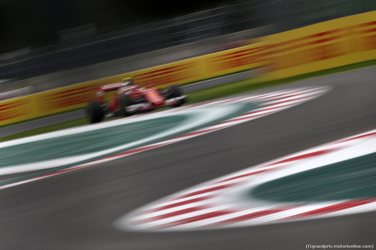 GP MESSICO, 28.10.2016 - Prove Libere 1, Kimi Raikkonen (FIN) Ferrari SF16-H