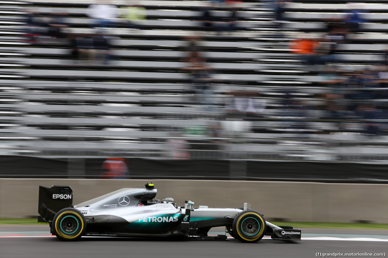 GP MESSICO, 28.10.2016 - Prove Libere 1, Nico Rosberg (GER) Mercedes AMG F1 W07 Hybrid