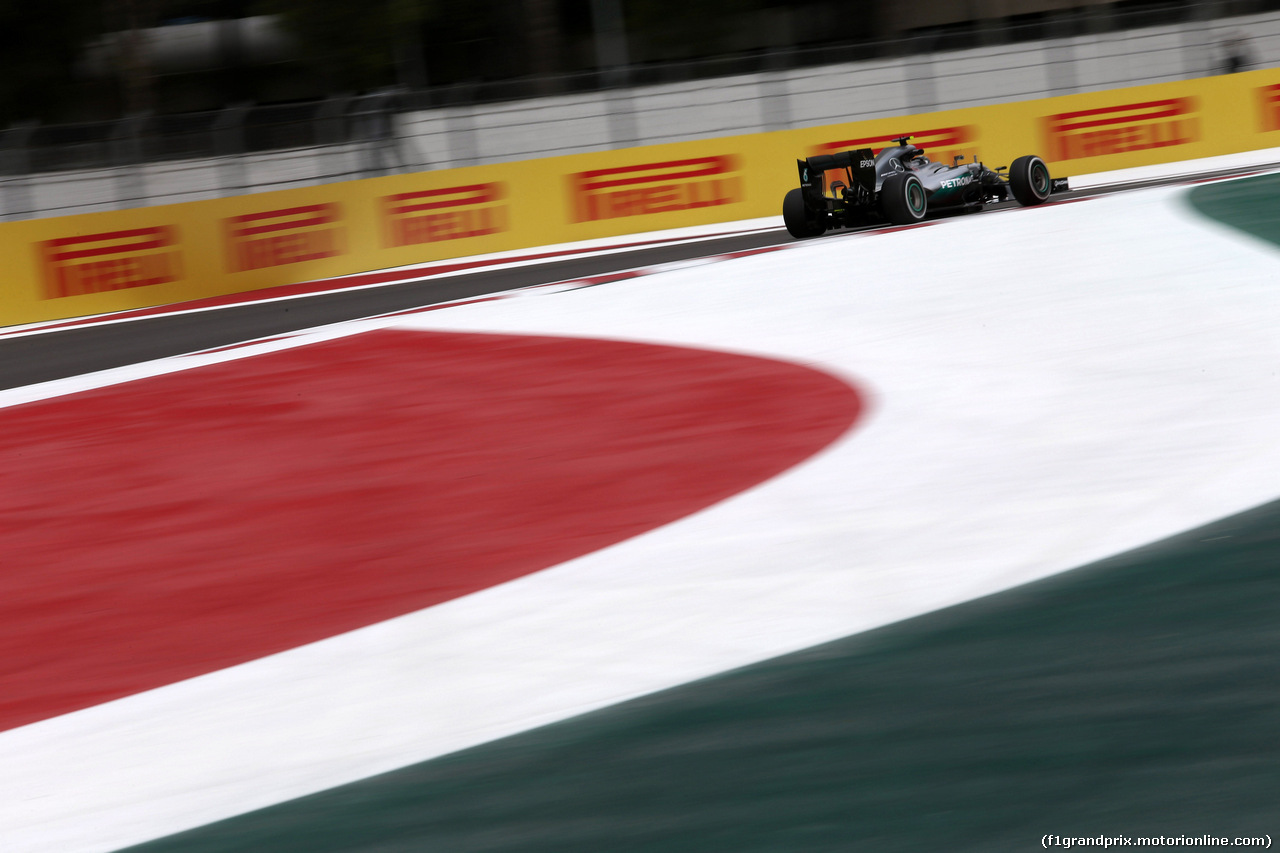 GP MESSICO, 28.10.2016 - Prove Libere 1, Nico Rosberg (GER) Mercedes AMG F1 W07 Hybrid