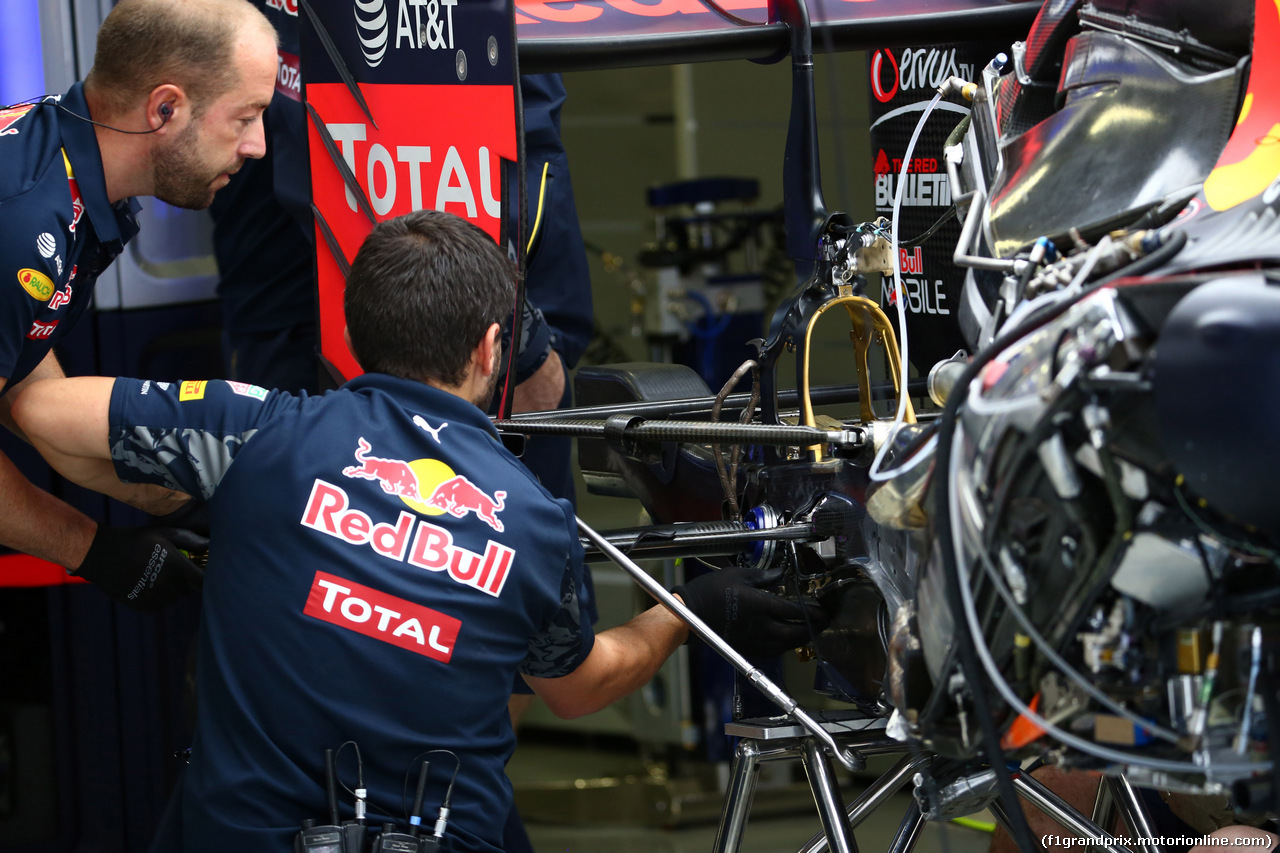 GP MESSICO, 28.10.2016 - Prove Libere 1, Red Bull Racing RB12, detail