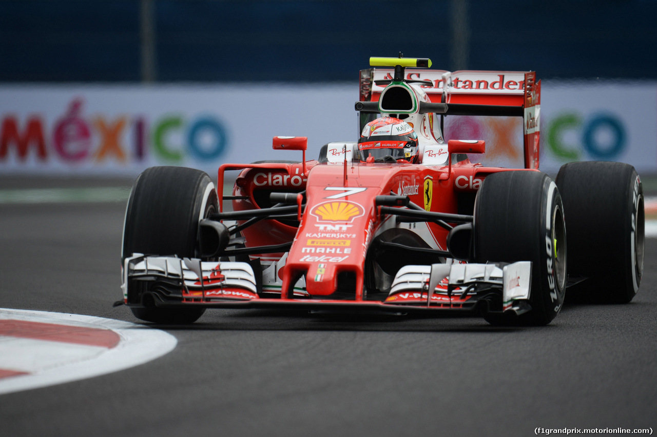 GP MESSICO, Kimi Raikkonen (FIN) Ferrari SF16-H.
28.10.2016.