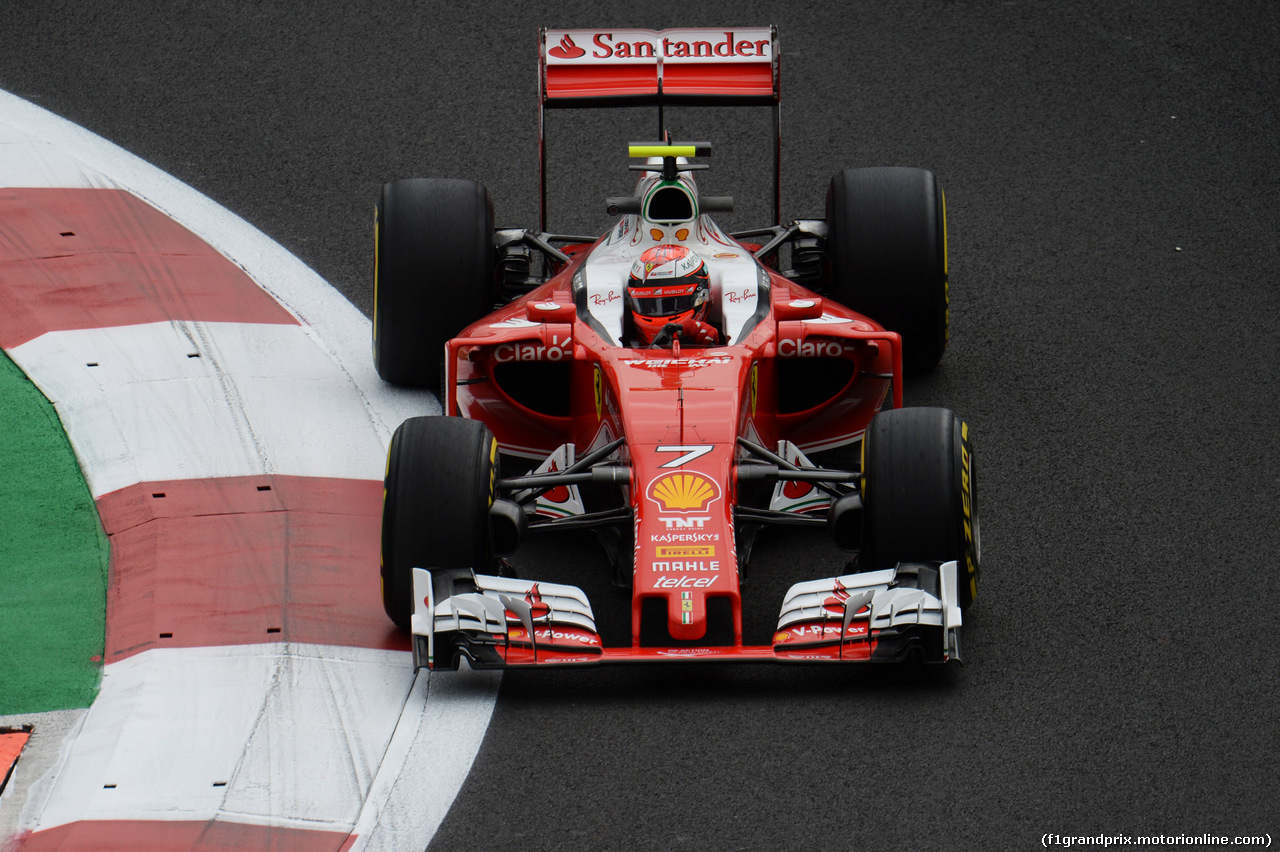 GP MESSICO, Kimi Raikkonen (FIN) Ferrari SF16-H.
28.10.2016.