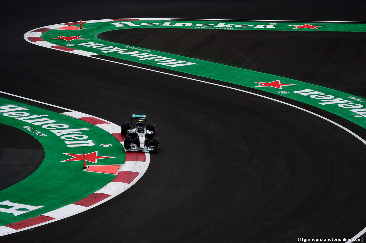GP MESSICO, Nico Rosberg (GER) Mercedes AMG F1 W07 Hybrid.
28.10.2016.