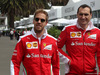 GP MESSICO, 27.10.2016 - Sebastian Vettel (GER) Ferrari SF16-H e Riccardo Adami (ITA) Ferrari Gara Engineer