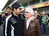 GP MESSICO, Sergio Perez (MEX) Sahara Force India F1 with Bernie Ecclestone (GBR).
27.10.2016.