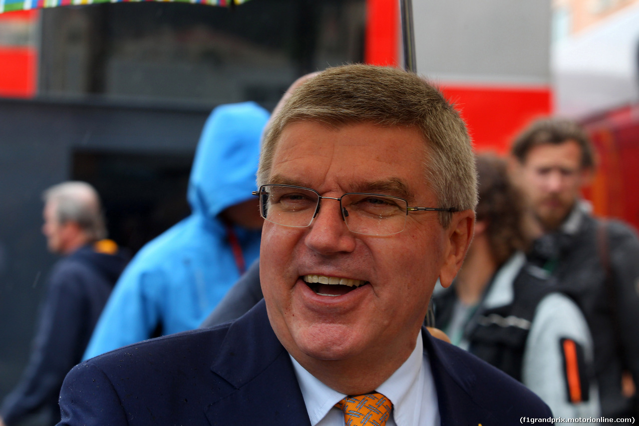 GP MONACO, 29.05.2016 - Thomas Bach (GER) President of the International Olympic Committee