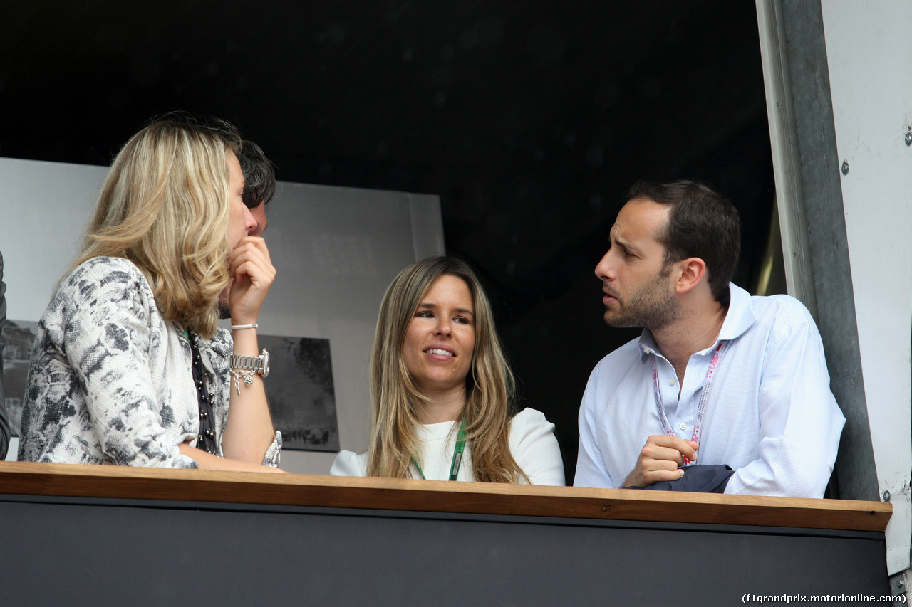 GP MONACO, 29.05.2016 - Gara, Vivian Sibold the wife of Nico Rosberg (GER)