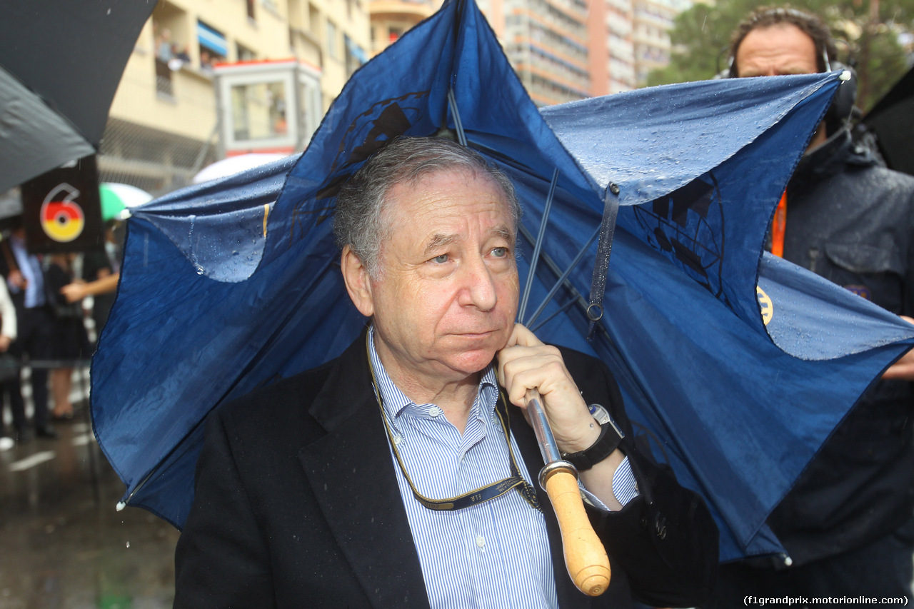 GP MONACO, 29.05.2016 - Gara, Jean Todt (FRA), President FIA