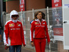 GP MONACO, 29.05.2016 - Kimi Raikkonen (FIN) Ferrari SF16-H e Stefania Boccoli (ITA) Ferrari PR Officer