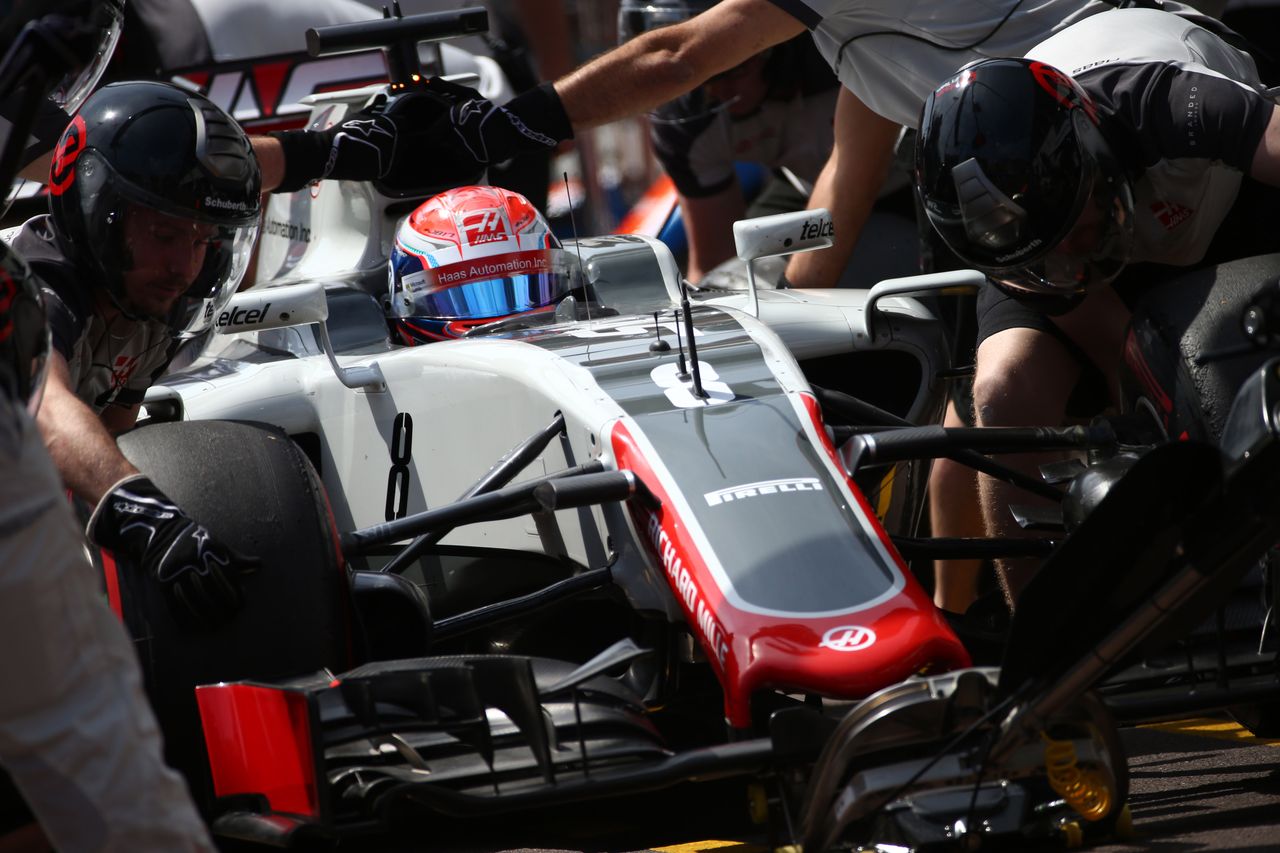 GP MONACO, 26.05.2016 - Prove Libere 1, Romain Grosjean (FRA) Haas F1 Team VF-16