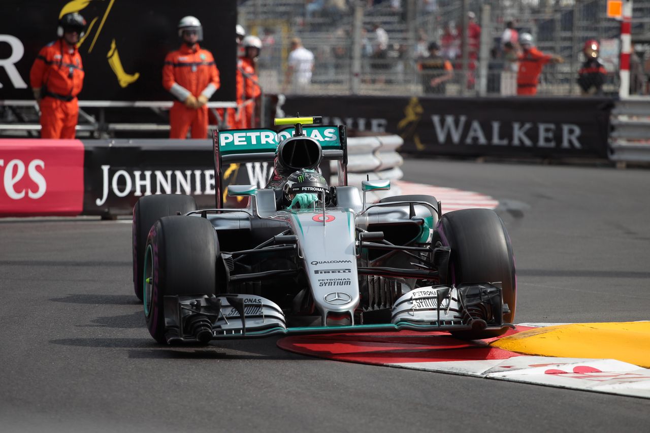 GP MONACO, 26.05.2016 - Prove Libere 1, Nico Rosberg (GER) Mercedes AMG F1 W07 Hybrid
