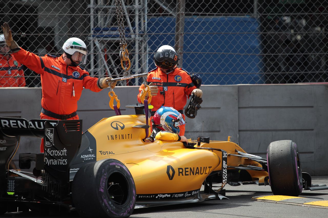 GP MONACO, 26.05.2016 - Prove Libere 1, Jolyon Palmer (GBR) Renault Sport F1 Team RS16