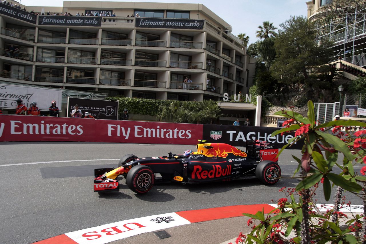 GP MONACO, 26.05.2016 - Prove Libere 1, Max Verstappen (NED) Red Bull Racing RB12