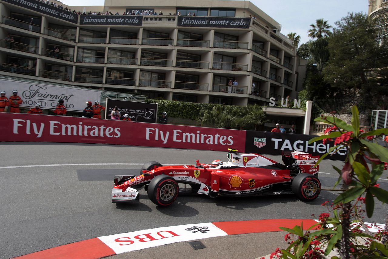 GP MONACO, 26.05.2016 - Prove Libere 1, Kimi Raikkonen (FIN) Ferrari SF16-H