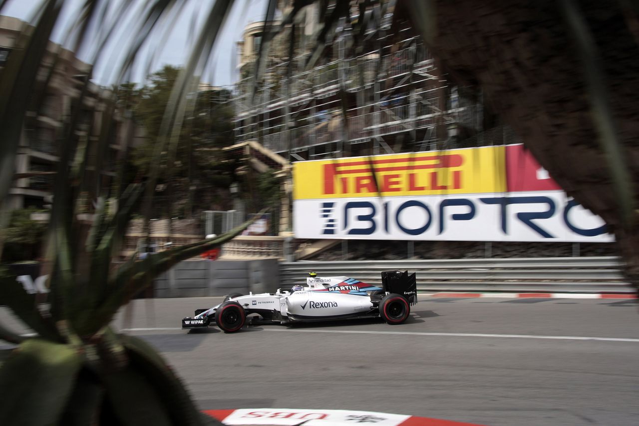 GP MONACO, 26.05.2016 - Prove Libere 1, Valtteri Bottas (FIN) Williams FW38