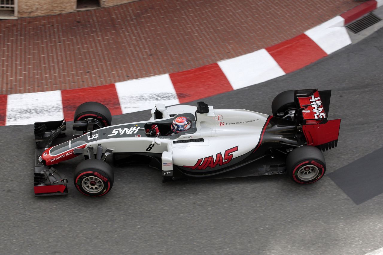 GP MONACO, 26.05.2016 - Prove Libere 1, Romain Grosjean (FRA) Haas F1 Team VF-16