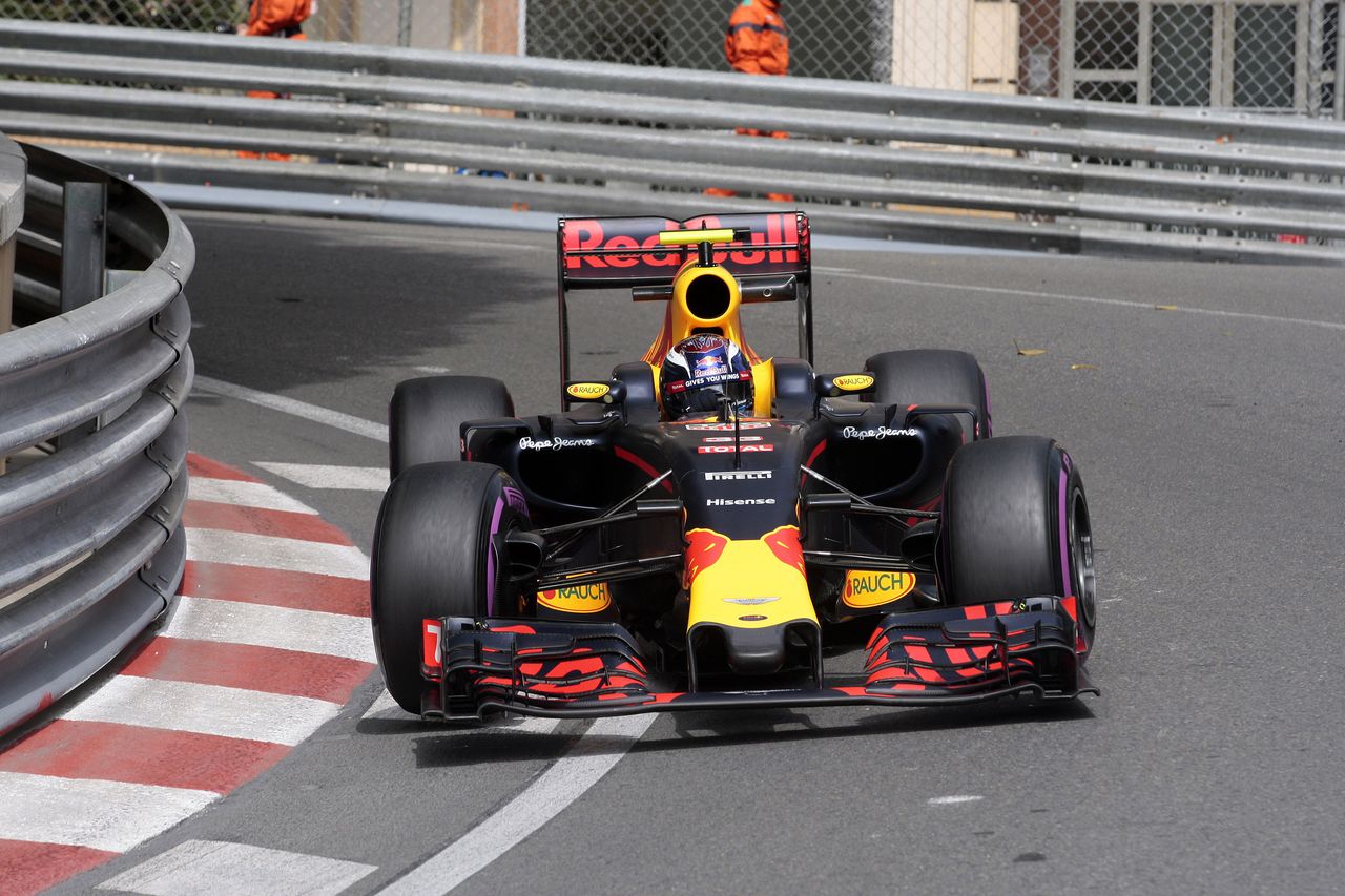 GP MONACO, 26.05.2016 - Prove Libere 1, Max Verstappen (NED) Red Bull Racing RB12
