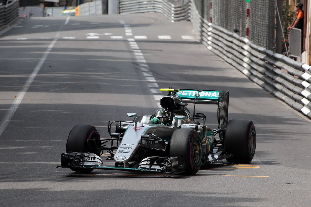 GP MONACO, 26.05.2016 - Prove Libere 1, Nico Rosberg (GER) Mercedes AMG F1 W07 Hybrid