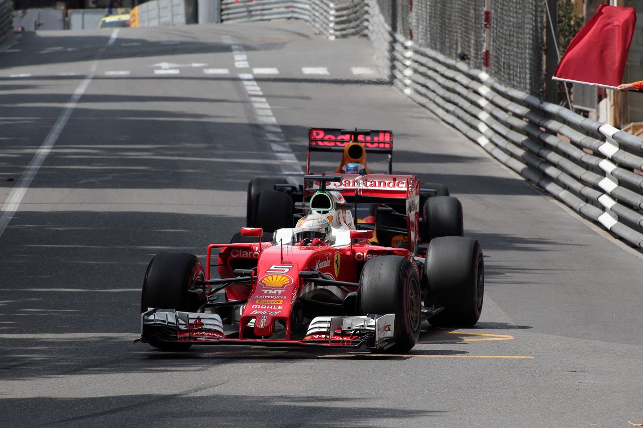 GP MONACO, 26.05.2016 - Prove Libere 1, Sebastian Vettel (GER) Ferrari SF16-H