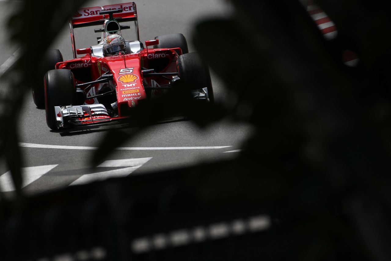 GP MONACO, 26.05.2016 - Prove Libere 1, Sebastian Vettel (GER) Ferrari SF16-H