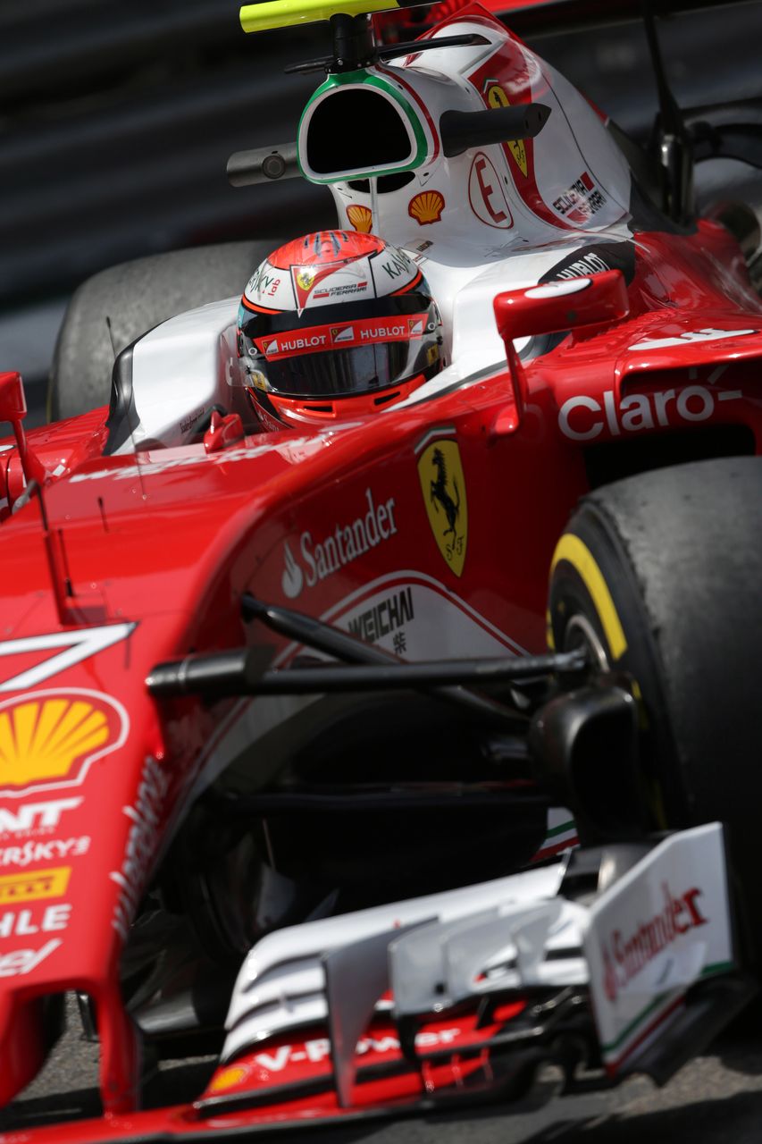 GP MONACO, 26.05.2016 - Prove Libere 1, Kimi Raikkonen (FIN) Ferrari SF16-H