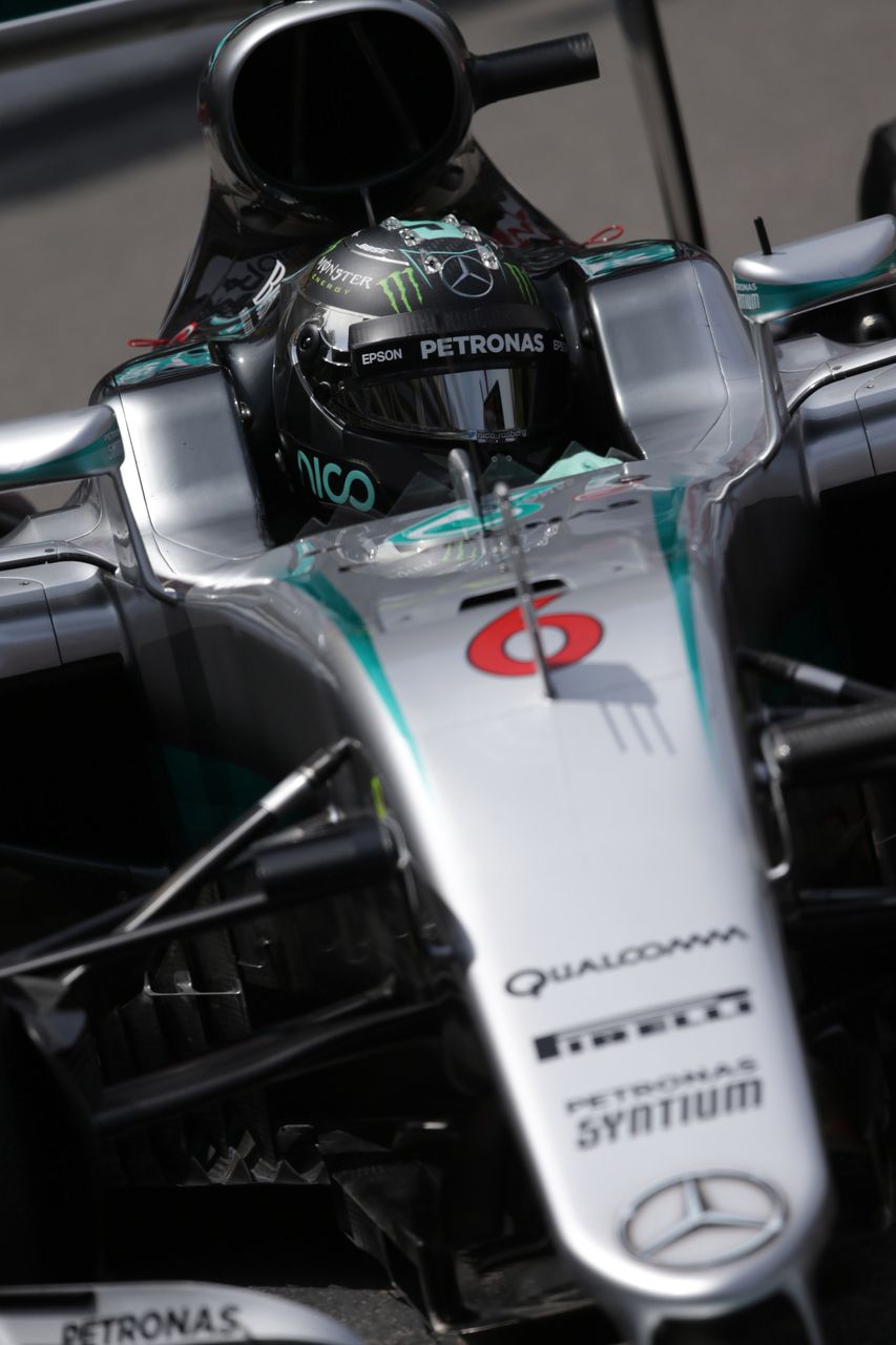 GP MONACO, 26.05.2016 - Prove Libere 1, Nico Rosberg (GER) Mercedes AMG F1 W07 Hybrid