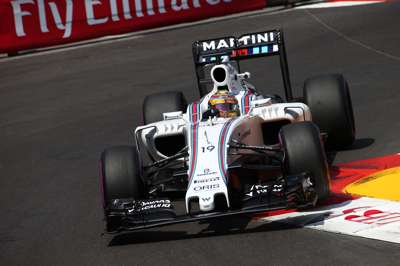 GP MONACO, 26.05.2016 - Prove Libere 1, Felipe Massa (BRA) Williams FW38
