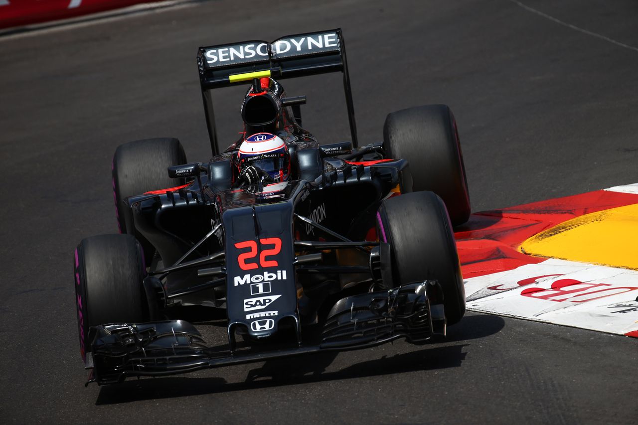 GP MONACO, 26.05.2016 - Prove Libere 1, Jenson Button (GBR)  McLaren Honda MP4-31