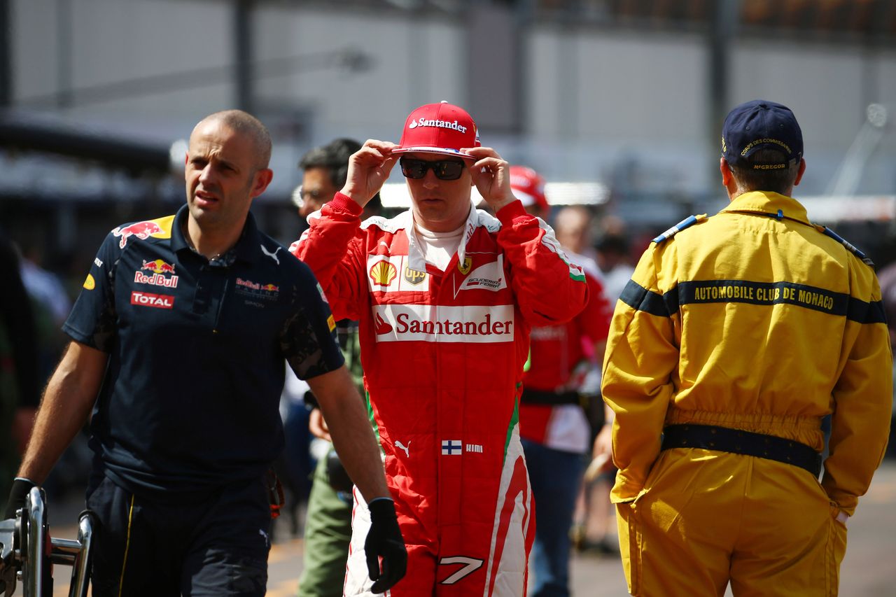 GP MONACO, 26.05.2016 - Prove Libere 1, Kimi Raikkonen (FIN) Ferrari SF16-H