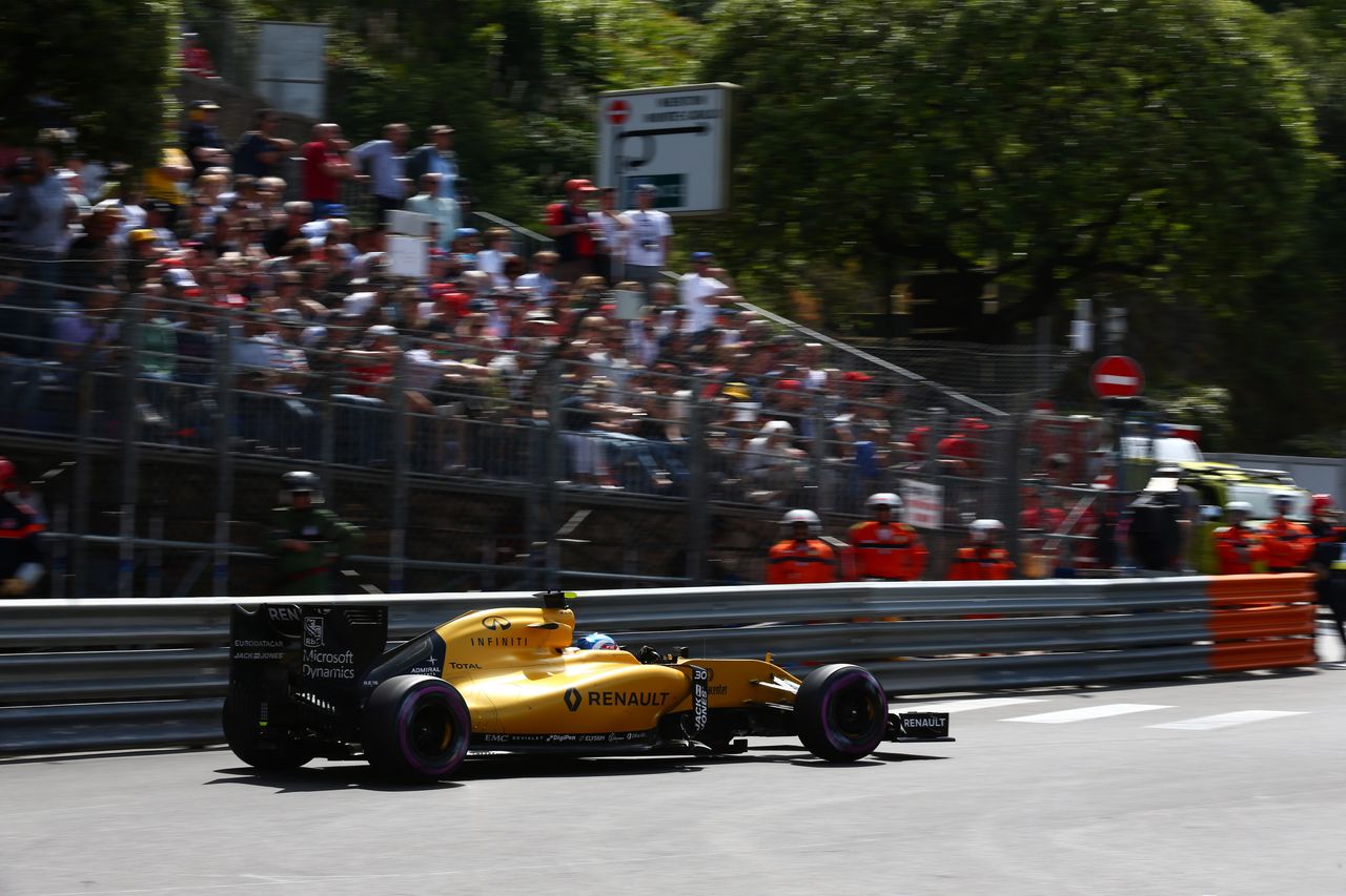 GP MONACO, 26.05.2016 - Prove Libere 1, Jolyon Palmer (GBR) Renault Sport F1 Team RS16