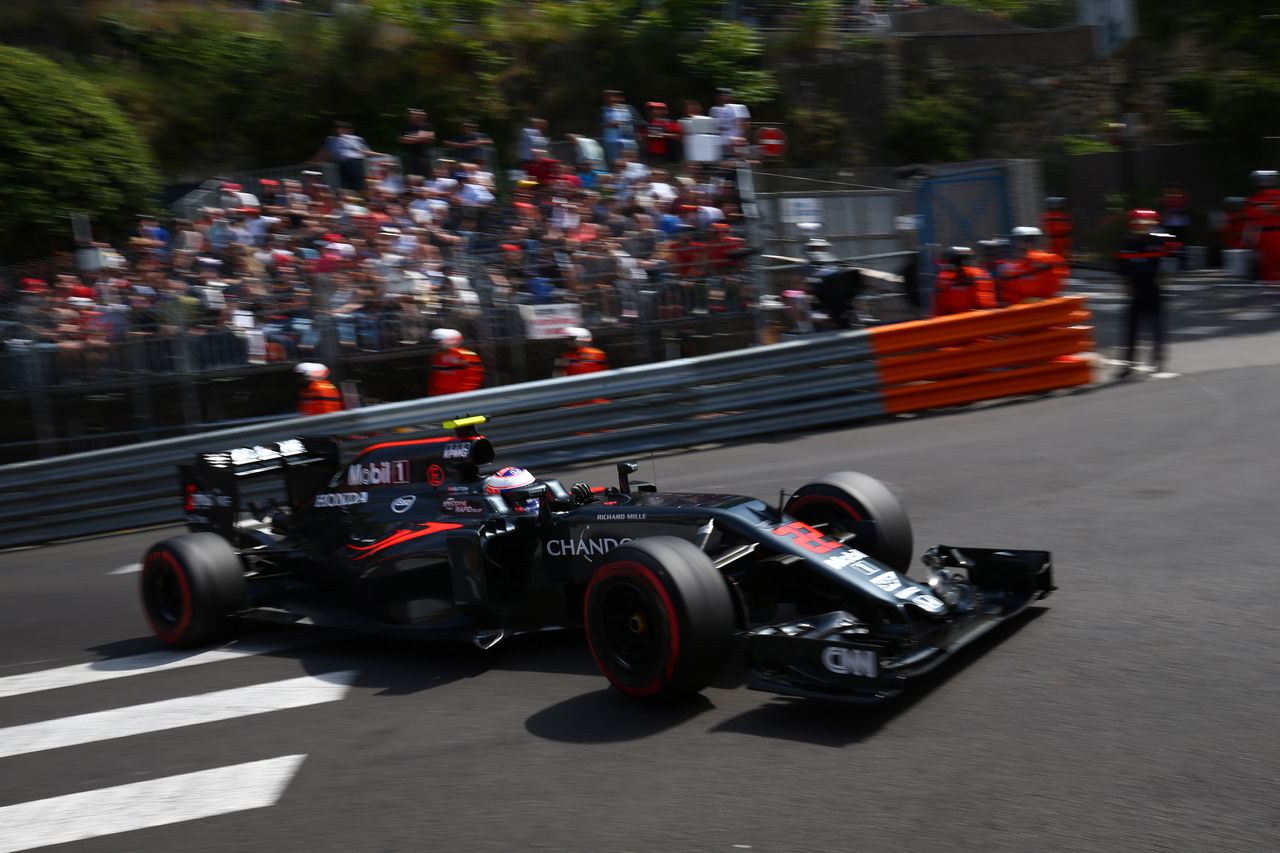 GP MONACO, 26.05.2016 - Prove Libere 1, Jenson Button (GBR)  McLaren Honda MP4-31