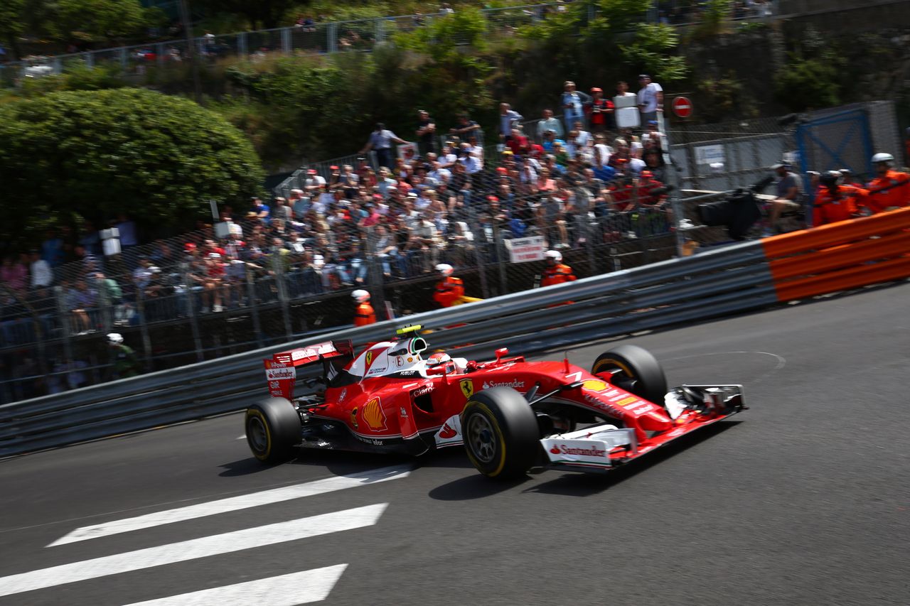 GP MONACO, 26.05.2016 - Prove Libere 1, Kimi Raikkonen (FIN) Ferrari SF16-H