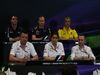 GP MONACO, 26.05.2016 - Conferenza Stampa, Eric Boullier (FRA) McLaren Racing Director, Monisha Kaltenborn (AUT), CEO e Team Principal, Sauber F1 Team e Paddy Lowe (GBR) Mercedes AMG F1 Executive Director