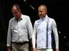 GP MONACO, 26.05.2016 - Free Practice 1, Gerard Berger (AUT) e Valtteri Bottas (FIN) Williams FW38